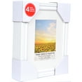 thumbnail image 5 of 8" x 10" White Lifestyles Picture Frames with Mat by Studio Decor - Includes Pre-attached Hanging Hardware - Horizontal or Vertical Display - 4 Pack, 5 of 5