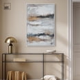 thumbnail image 3 of Stratified Silence I Canvas Print Earthy Wall Art by Art Remedy, White Frame, 24 x 36, 3 of 7