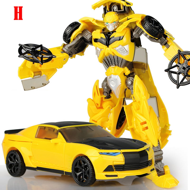 Transformers Bumblebee Optimus Prime  Action Figures Robot 18CM 2 pack 