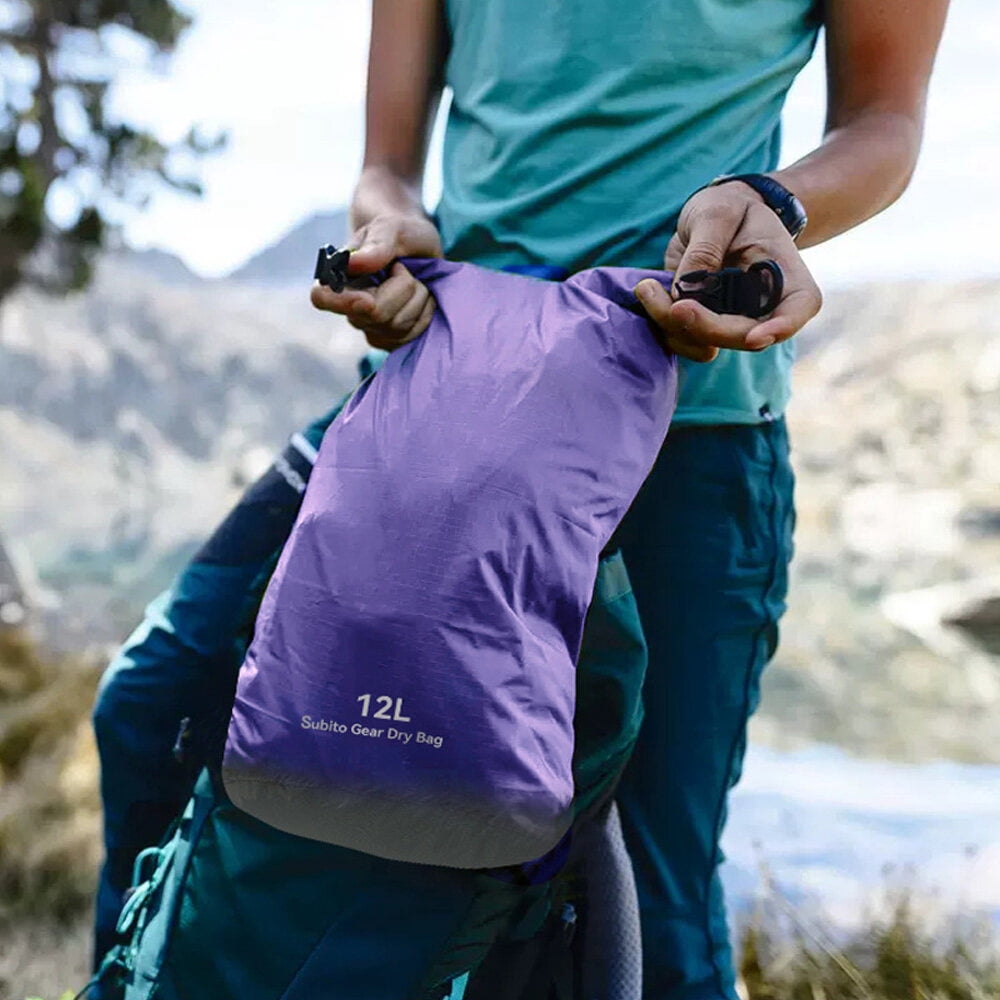 5pcs Ultralight Dry Sack Waterproof Dry Bag Outdoors Stuff Sacks for Camping Hiking Kayaking