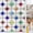 Frosted Mosaic, variant on QHY Sunshine Colorful Rainbow Stained Glass Window Film Non-Adhesive Window Privacy Film Reusable Decorative for Room (Rainbow Mosaic, 17.5 X 78.7 in)