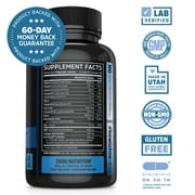 Zhou Iron Beard | Growth Vitamin Supplement for Men | 30 Servings, 60 Capsules