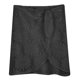thumbnail image 2 of Gibobby Plisado Mini Falda De Las Mujeres Sheer Wrap Knot Cover Up Falda sin Bikini Beach Wrap Bikini Shiny Wraps Cover Ups para traje de baño(Negro， S), 2 of 5