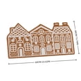 thumbnail image 4 of Christmas Door Mat Gingerbread House Doormat Outdoor Merry Christmas Welcome Mat Dirt-Scraping Floor Mats for Front Door Entryway Patio Home Festive Decor by MPOISVA, 4 of 8