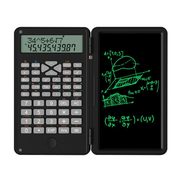 Calculadora cientifica de pantalla grande de 6 pulgadas escritura de calculadora de 12 digitos calculadora financiera plegable para oficina escolar Walmart en linea