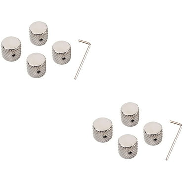 Electric Guitar Volume Knobs Replacement Aluminum Alloy Control Tone Amplifier Bass