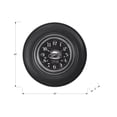 thumbnail image 4 of Wall Clock, Clocks, 20" Round, Charcoal Grey, Transitional, Grey Modern Wall Clock,Tempered Glass+Sheet Metal+Plastic Alarm Clock, Household Supplies & Décor Clocks Clocks, 20" Round, Charcoal Grey,, 4 of 4