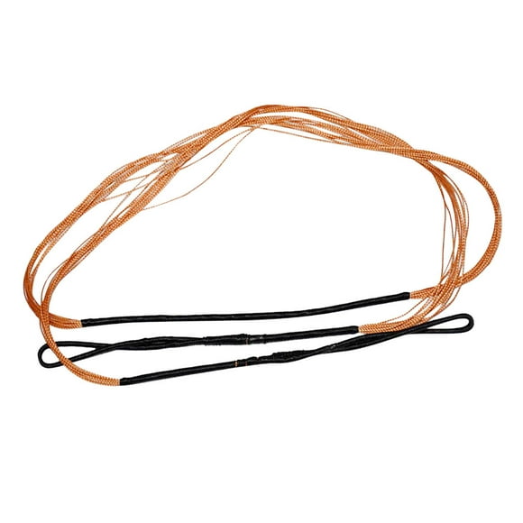 S SERENABLE Corde d'Arc pour Arc Traditionnel Arc Recurvé Long Nœud 142cm