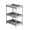 Gray-M, variant on Eolstice Freestanding White 4-Tier Plastic Storage Shelf, Multipurpose Organizer Rack, Indoor Household Kitchen Bathroom Utility Storage Unit