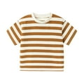 thumbnail image 4 of HZLPFO Toddler/Baby Boy Short Sleeve Shirts - T-Shirt Tops for Lightweight Comfort,1-2 Years, 4 of 4