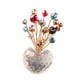 thumbnail image 5 of Figura de fruta con jarrón redondo, adorno de tablero de automóviles, decoración decorativa de adornos de adornos para automóviles hechos a mano para vistoso, 5 of 8