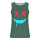 thumbnail image 5 of Camisetas de Tanque de los Hombres Tanque de los Hombres Incolor Gradiente de Impresión Cuello Redondo Correa Delgada Fuga Atrás Regular Casual Deportes Blusas de Tanque, 5 of 5