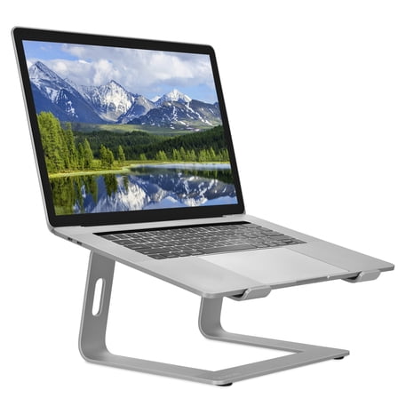 BONELK Elevate Stance Aluminum Riser Laptop Stand - Sliver