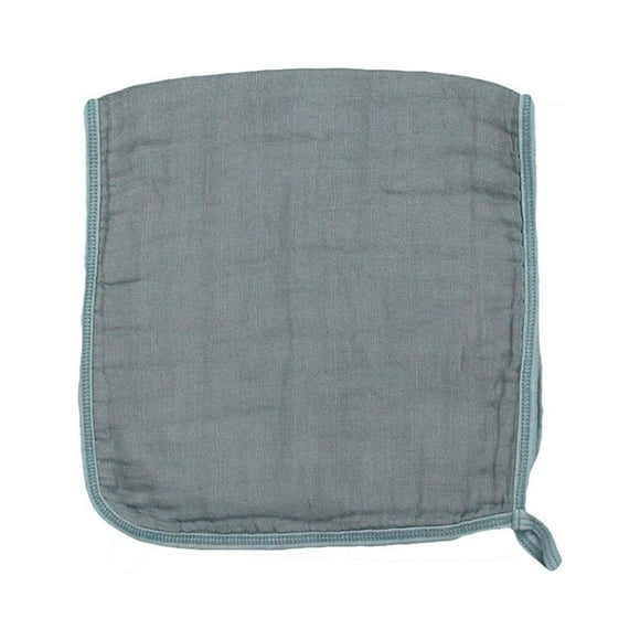 Toalla para eructar de fibra de bambú, algodón puro, de seis capas, teñida, de color liso