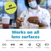ZEISS Gentle and Thorough Cleaning Anti Fog Lens Cleaner Wipes for Eyeglass, 30 Count