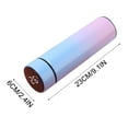 thumbnail image 3 of Smart Touchscreen Stainless Tumbler 16oz, LED Temperature Display & Vacuum Insulation for Gym & Outdoor Use, 3 of 6