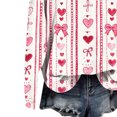 thumbnail image 5 of NAISIBABY Valentine's Day Hoodie for Girls 12T, Fleece Lined Heart Prints Long Sleeve Pullover Fashion Casual Sweatshirt Multicolor (3-14T), 5 of 5