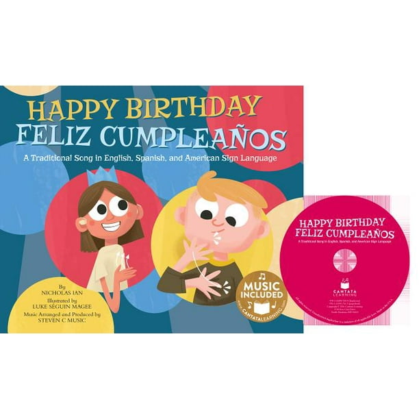 photo Happy Birthday Song In Spanish And English walmart