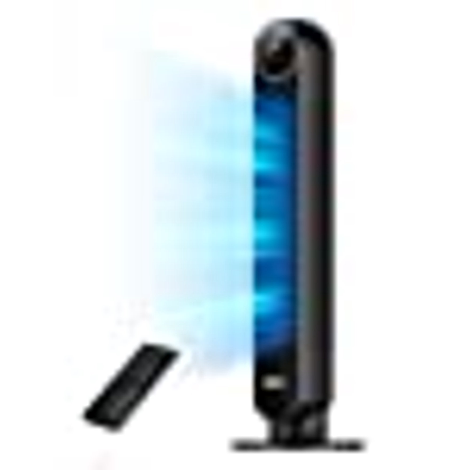 Dreo Ventilateur Colonne Silencieux, Puissant Vitesse 8,23 m/s, Ventilateurs Tour de 106cm avec Télécommande, 9 Vitesses, 4 Modes, Minuterie 12H, Oscillant à 90° pour Grande Chambre