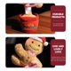 thumbnail image 4 of KAKOWELY Peluche navideño que baila, canta y habla, con luz y decoración navideña., 4 of 5