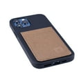 thumbnail image 4 of Dockem iPhone 12 Pro Max BIO M2B Wallet Case; Friendly Materials, Built-in Metal Plate, 2 Card Slots, Black/Tan, 4 of 9