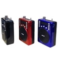 thumbnail image 3 of Megáfono Perifoneo Bocina Altavoz Bluetooth Con Micrófono, Doble Batería Recargable, Preproducción de Mp3 en USB/ Micro SD, Radio Fm, Display LED, 3 of 5