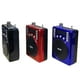 thumbnail image 3 of Megáfono Perifoneo Bocina Altavoz Bluetooth Con Micrófono, Doble Batería Recargable, Preproducción de Mp3 en USB/ Micro SD, Radio Fm, Display LED, 3 of 5