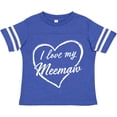thumbnail image 3 of Inktastic I Love My Meemaw in White Chalk Heart Boys or Girls Toddler T-Shirt, 3 of 5