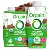 Orgain Organic Nutritional 16g Grass Fed Protein Shake Drink, Creamy Chocolate Fudge 11oz, 4ct