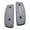 Sliding Mount, variant on figatia 2Pcs Office Chair Replacement Armrest Arm Pads Caps Waterproof Easy to Install with Mounting Hole Durable Desk Chair Arm Pads Sliding Mount