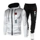 thumbnail image 3 of Venta caliente 2024, chándal nuevo para hombre, sudaderas con capucha y pantalones deportivos negros, conjunto deportivo informal diario de alta calidad para hombre, conjuntos de otoño, 3 of 4