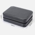 thumbnail image 2 of AURARMLET Black Watch Case with Four Slots for Organized Travel and Home Storage, 2 of 8