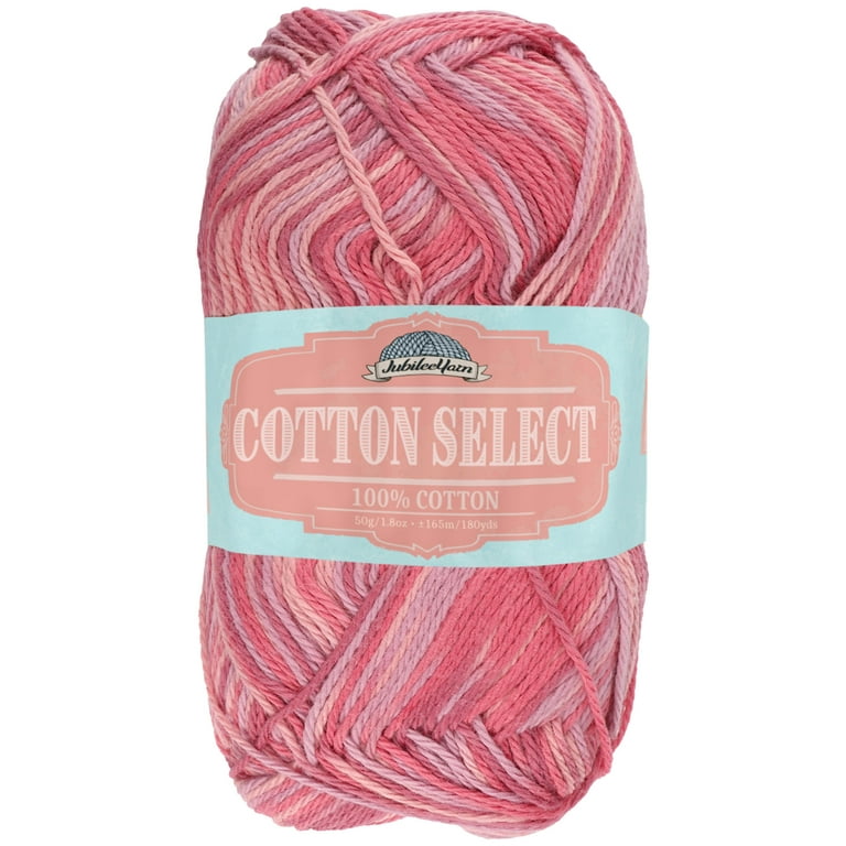BambooMN Cotton Select Variegated Yarn - Milkshake (200g/720yds) - 2 Sport  Weight - 4 Skeins
