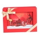 thumbnail image 2 of Adornos navideños, adornos para el árbol de Navidad, regalos de Navidad, caja de regalo navideña con luces para novia, linda caja de regalo de Nochebuena con luces, papel de regalo navideño, 2 of 6