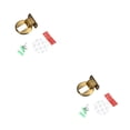 thumbnail image 2 of Speravity Tope de puerta componente modificado soporte anticolisión de tamaño pequeño soporte de tope de puerta accesorio de muebles de repuesto Amarillo 2piezas Speravity CBP491367, 2 of 6