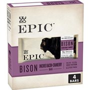 Epic Bison Bacon Cranberry Bars, Paleo Friendly, Gluten Free, 1.3 Oz, 4 Ct