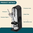 thumbnail image 4 of Mini Mechanical Metronome,High Accuracy Professional Musical Timer Universal Metronome for Piano Guitar Violin Ukulele Player,Black, 4 of 5