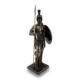 thumbnail image 2 of Greek Hero Ajax the Great Holding Spear and Shield Bronze Finish Statue, 2 of 4