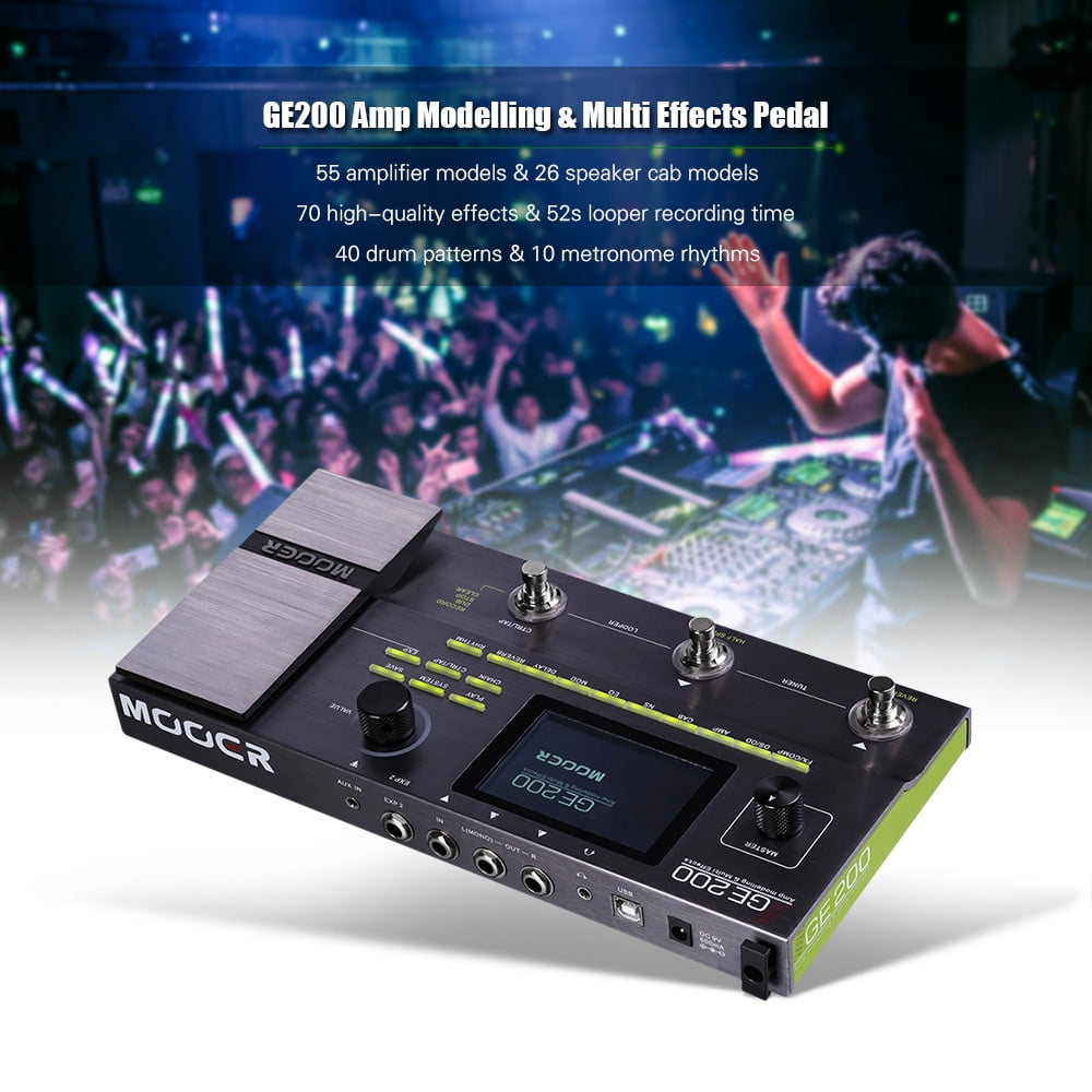 Guitar Pedals Mooer GE-200 Guitar Multi-Effects - Herscheid