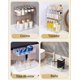 thumbnail image 2 of Organizador de Maquillaje y Cosméticos de 2 Niveles Retirable - Almacenamiento Transparente Multiusos para Encimera de Baño, Cocina, Especias, Despensa y Gabinete de Medicinas, 2 of 4