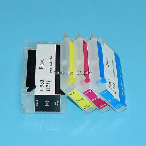 unique 950XL 952XL 953XL 954XL 955XL 711XL Refillable Ink Cartridge Without Chip For HP 7740 8710 8715 8720 8730 8740 8210 8216 8610