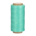 thumbnail image 1 of Unique Bargains Fil à Coudre en Cuir 186 Yards 210D/1mm Corde Cirée en Polyester, Turquoise, 1 of 5