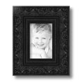 thumbnail image 2 of ArtToFrames 4" x 6" Majestic Black Picture Frame, 4x6 inch Black Wood Poster Frame (WOM-5120), 4 Pack, 2 of 7