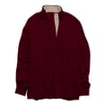 thumbnail image 6 of Women's T-shirts Sweatshirt For Women Oversized Casual Long Sleeve Button Neck Pullover Tops Fashion Outfits Clothes T-shirts, 6 of 6