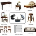 thumbnail image 4 of Deslizadores para muebles con clavos de 1" (paquete de 20) Deslizadores para sillas Deslizadores para muebles de madera Mueva sus muebles con facilidad y seguridad - El mejor piso para patas de s, 4 of 5