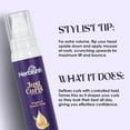 thumbnail image 2 of Herbishh Just Curls Weightless Hair Mousse (69g), Volumizing Mousse for Curly & Wavy Hair, Anti-Frizz Styling Foam Mousse, Flexible Hold, Hydrating & Non-Sticky, Travel-size Aerosol Product, 2 of 5