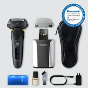 Panasonic Electric Razor for Men, Electric Shaver, ARC5 with Premium Automatic Cleaning and Charging Station, Wet Dry Shaver Men, Cordless Razor, with Pop-Up Trimmer