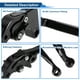 thumbnail image 4 of Palancas de freno y embrague cortas y largas de Unique Bargains para Yamaha YZF R1 99-01, palanca de freno ajustable de 6 posiciones, manillar de motocicleta de aleación de aluminio, negro, 4 of 6