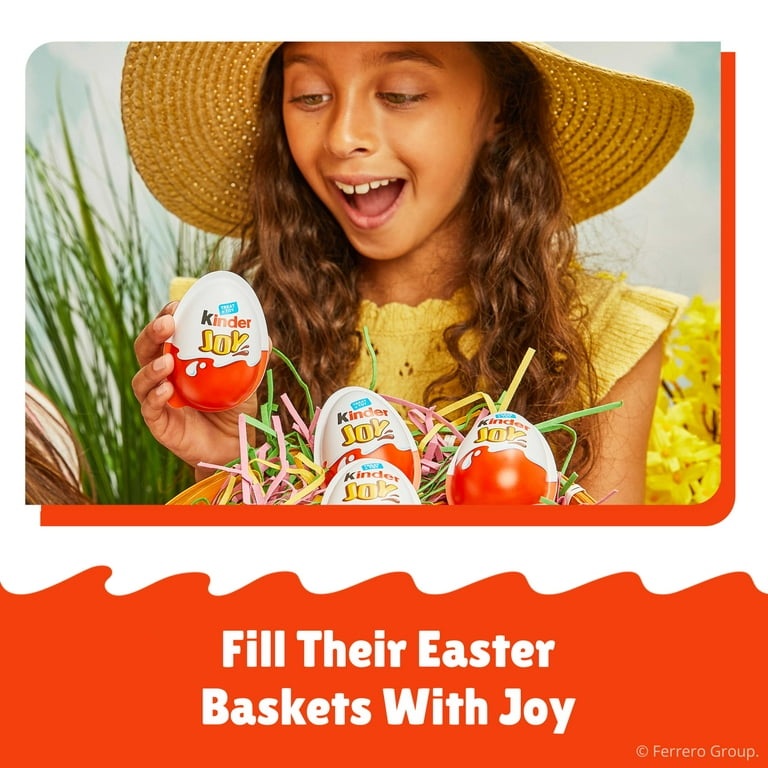 Kinder Joy Eggs, 6 Count, Treat Plus Toy, Sweet Creams and Kinder Joy Eggs, 6 Count, Treat Plus Toy, Sweet Creams and