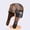 #171-Coffee, variant on Ceisia Unisex Plaid Fleece Trapper Hat Ear Flaps Winter Warm Cold Weather Windproof Aviator Hat Coffee Free Size Gift